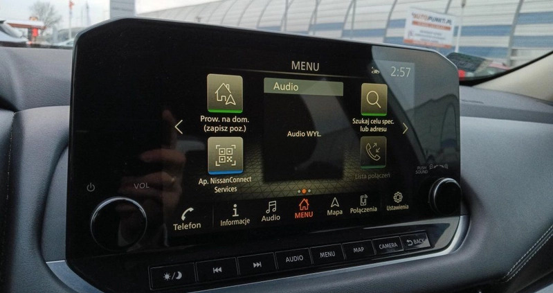 Nissan Qashqai cena 107900 przebieg: 40400, rok produkcji 2022 z Warszawa małe 326